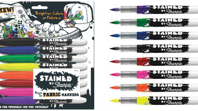 Sharpie Stained Permanent Fabric Markers $11.98 @ Amazon Canada