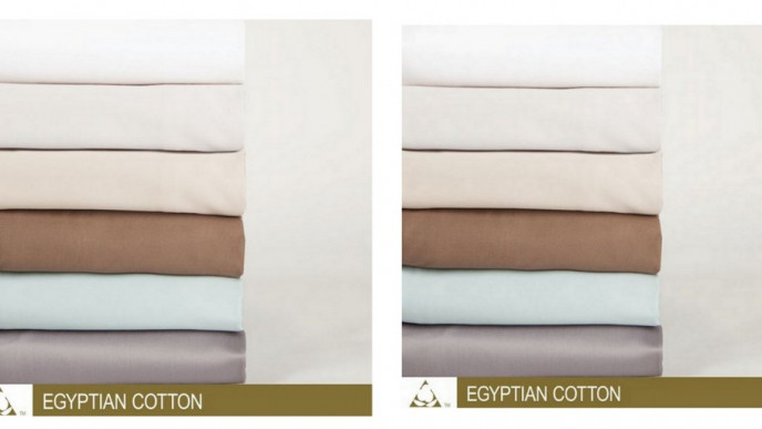 400TC Egyptian Cotton Sheet Queen Set $60 after Half Off @ QE Home