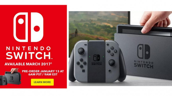 Nintendo Switch Pre-orders Available in Canada