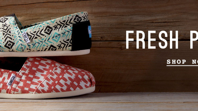 Great Sale @ Toms From $19.90