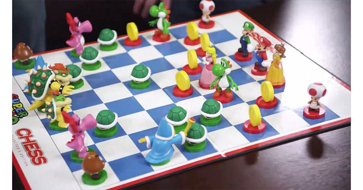 Super Mario Chess Board Game 44.97 Walmart Canada