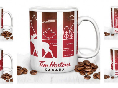 Tim Hortons Traveller Collection Mugs