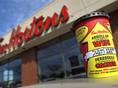 Roll Up The Rim @ Tims