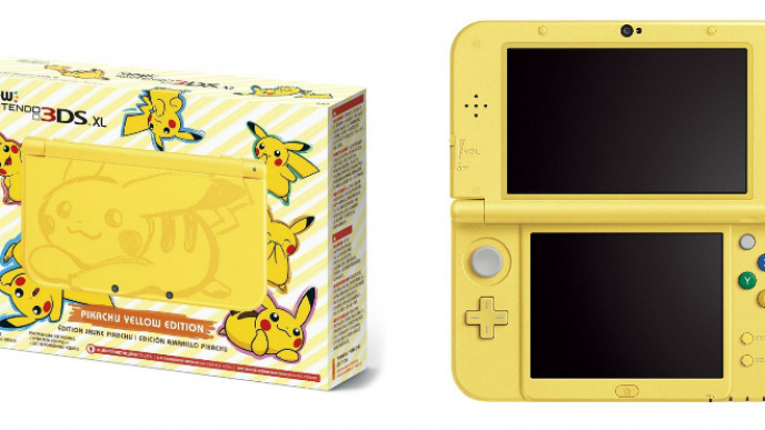 Pikachu Yellow Edition New Nintendo 3DS For Pre-Order @ Amazon Canada