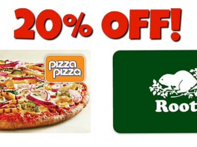 20% Off Select Gift Cards @ Rexall