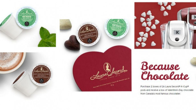 Free box of Laura Secord Chocolates with Minimum Purchase of Laura Secord @ Keurig.ca