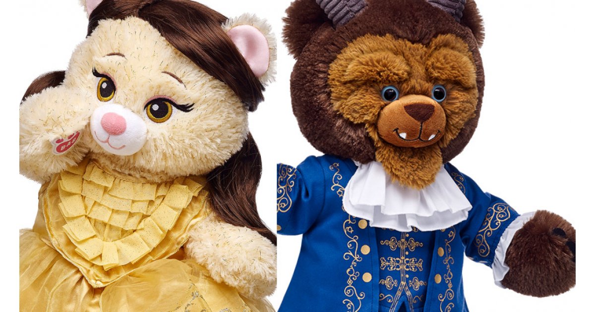 New Disney Beauty and the Beast Collection @ Build a Bear