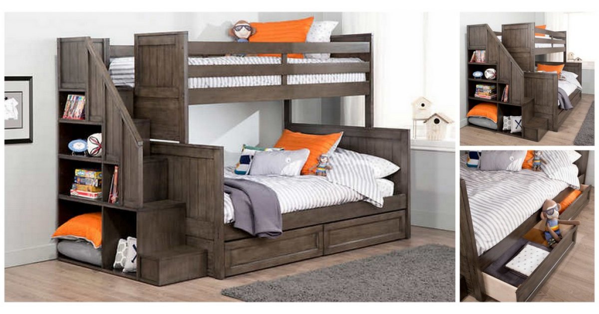 Dylan DoubleoverDouble Bunk Bed Costco atelieryuwa.ciao.jp