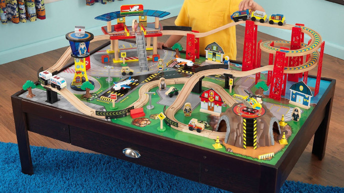 KidKraft Airport Express Espresso Table and Set $199.99 @ Amazon Canada