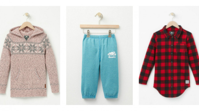 Kids' Clothing From $9.66 @ Roots Canada