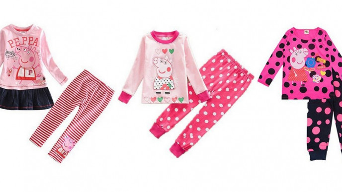Peppa Pig Pjs 2-piece sets from $19.99 @ Amazon.ca
