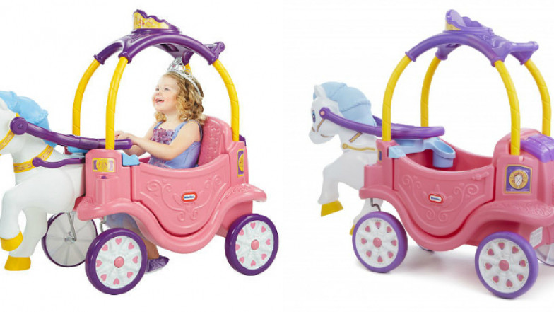 Little tikes princess horse and shop carriage walmart