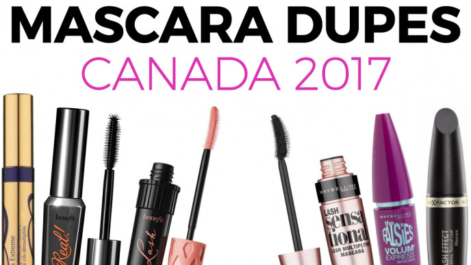 The Best Mascara Dupes Canada 2017