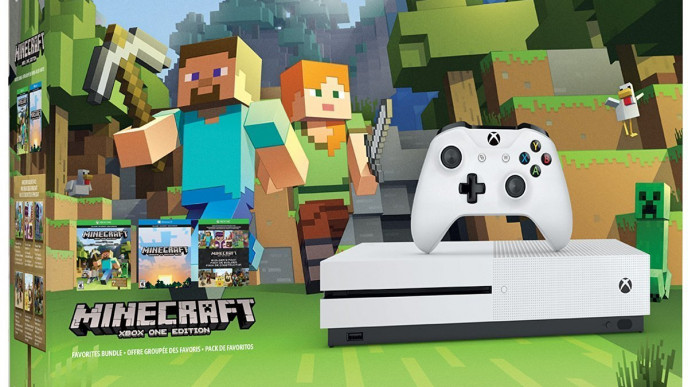Xbox One S 500GB Minecraft Bundle $329.95 @ Amazon Seller: Wulf Electronics