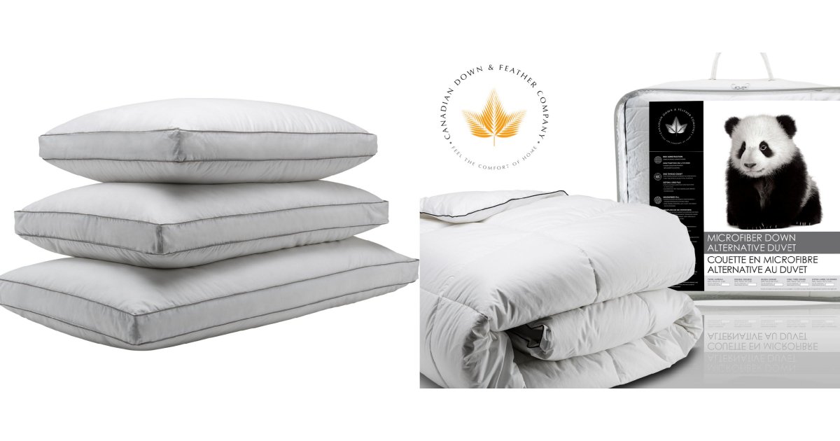 Microfiber Duvets Starting at 34 by Canadian Down & Feather Company