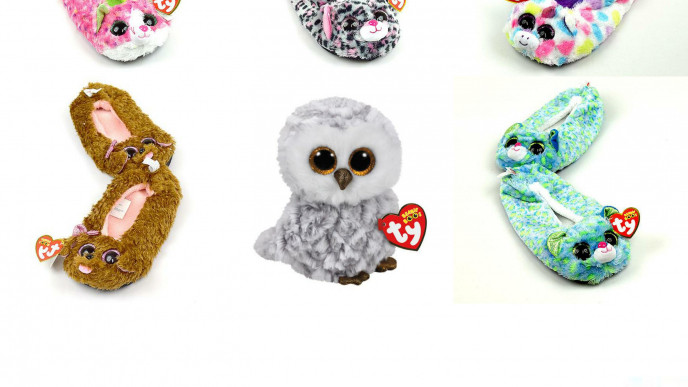 20% off Beanie Boo Slippers $19.99 @ Showcase