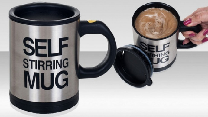 Self Stirring Coffee Mug $14.99 @ Amazon Seller: Silk Thread