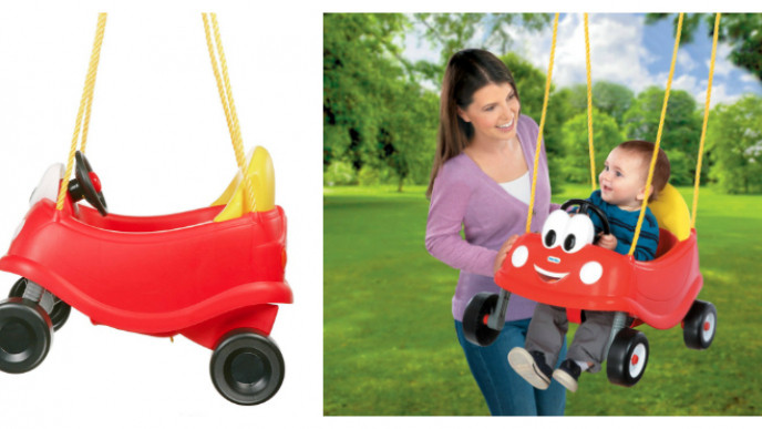 little tikes cozy coupe swing