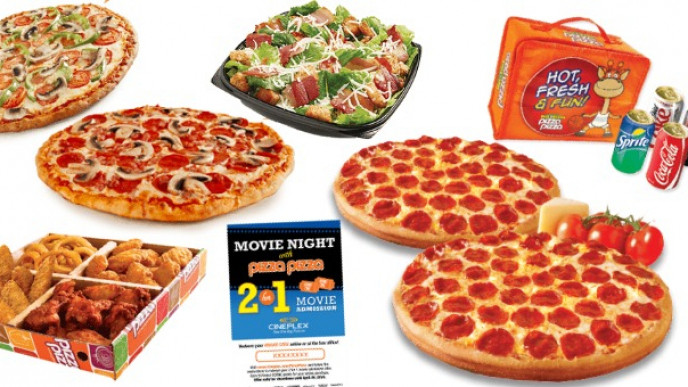 2 XL One Topping Pizzas $19.99 + Movie Passes @ Pizza Pizza