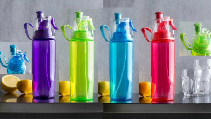 Misty Tritan Water Bottle with Sprayer 25% Off @ Kitchen Stuff Plus