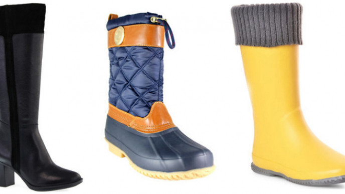 Half Off Rain Boots & Free Shipping @ The Bay