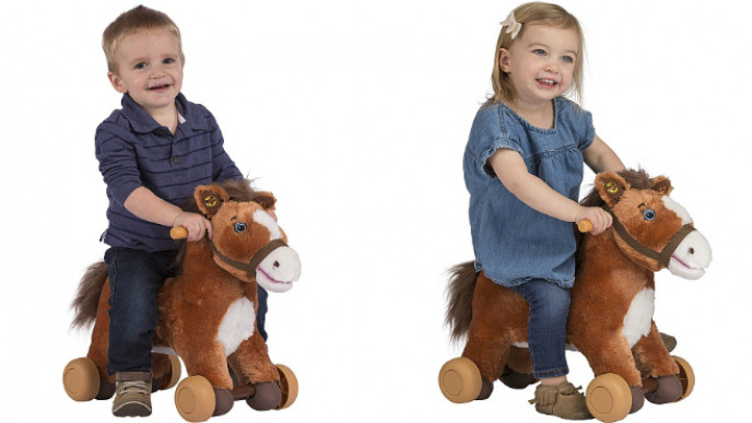 Rockin' Rider Brown Rolling Pony $29.98 @ Toys R Us Canada