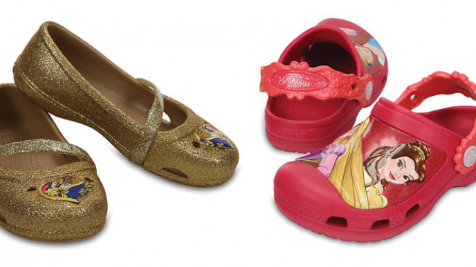beauty and the beast crocs