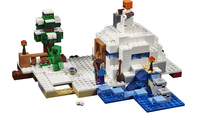 LEGO Minecraft The Snow Hideout Building Kit $31.37 @ Amazon Canada