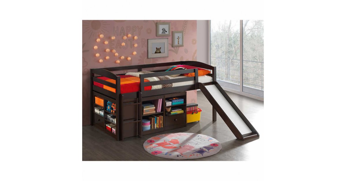 Loft Bed With Slide 749.99 Costco