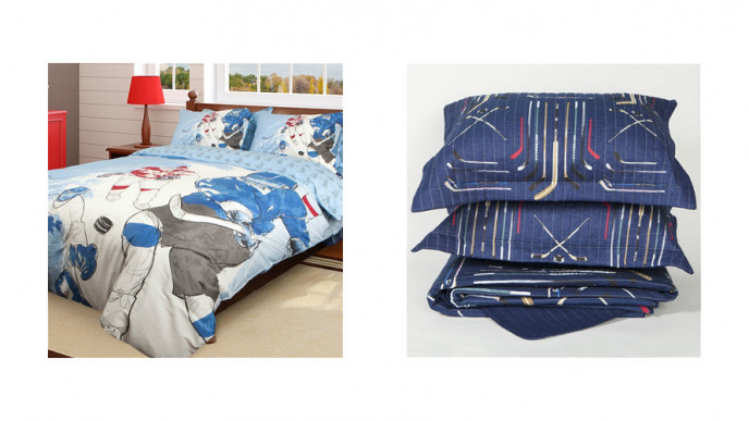 Hockey Duvets, Quilts & Sheets @ QE Home