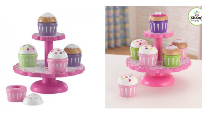 KidKraft Wooden Cupcake Set 43% Off @ Amazon