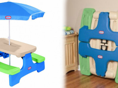Little Tikes Easy Store Picnic Table
