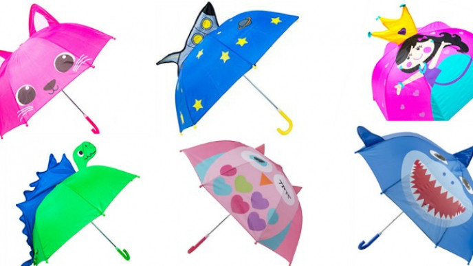 Character Umbrellas $5 & 3/$12 @ Mastermind Toys 