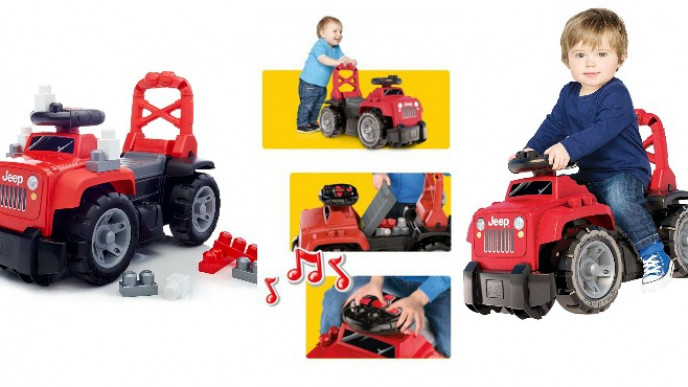 Mega Bloks Jeep 3-in-1 Ride-On $49 + $10 Off Code @ Walmart