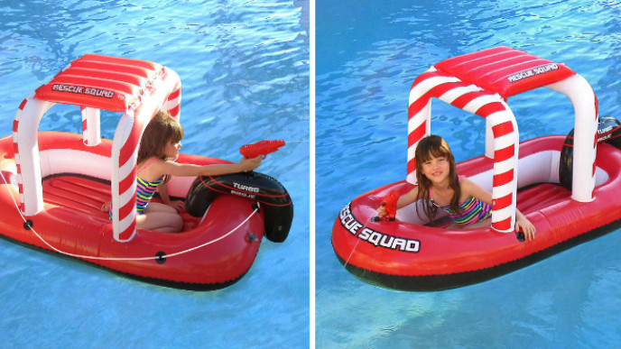 Rescue Squad Inflatable Boat With Water Squirter $69.99 Shipped @ Costco.ca