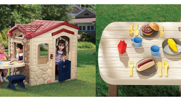 little tikes picnic on the patio playhouse walmart