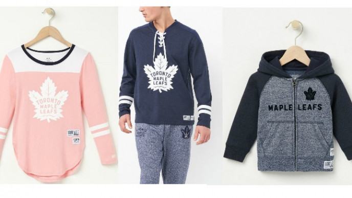 Toronto Maple Leaf Collection From $17.99 Shipped @ Roots