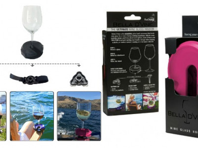 Bella D'Vine Wine Glass Holder @ Amazon
