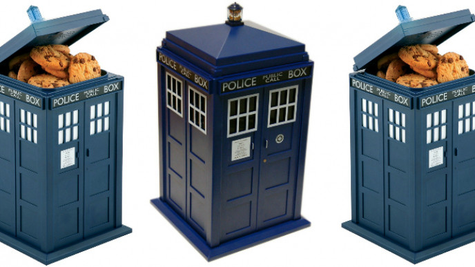 Doctor Who Tardis Talking Cookie Jar $28.63 @ Amazon Seller: River Colony Trading