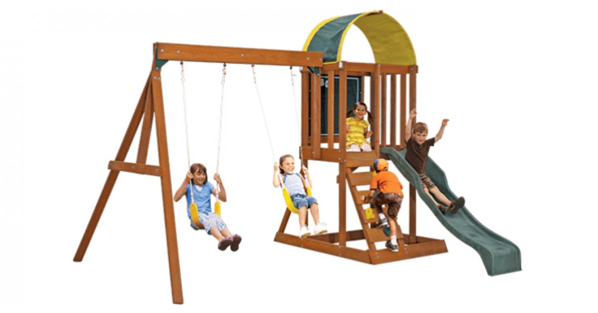 Big Backyard Andorra Swing Set 499.97 Toys R Us