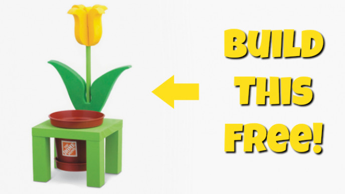 Kids Can Build a FREE Flower Planter @ Home Depot