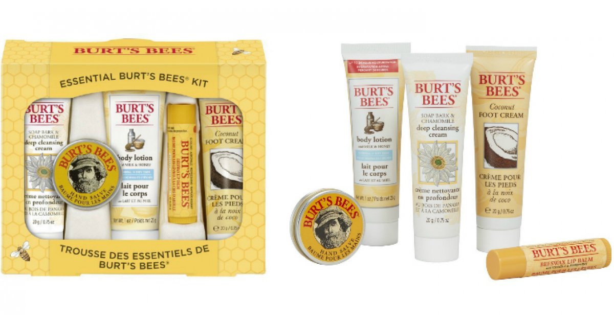 Burt's Bees Essential Everyday Beauty Gift Set 10.49 Amazon.ca