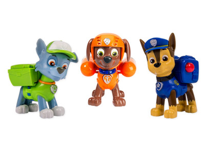 Paw Patrol Action Pups 3 Pack