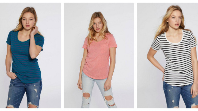 Women's Boyfriend Tee $9.97 Shipped @ Sears.ca