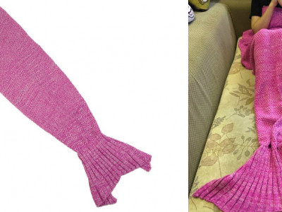 Mermaid Tail Blanket $10.99