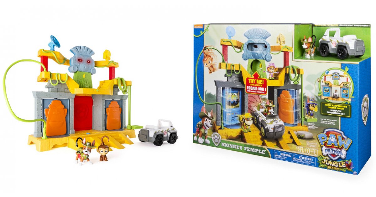 paw patrol monkey temple