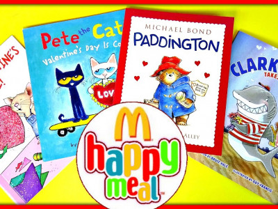 McDonalds Happy Meals Now Include Books