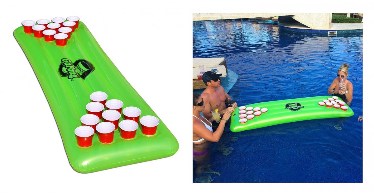 floating pool pong table