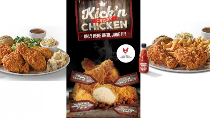 NEW Crispy Chicken @ Swiss Chalet