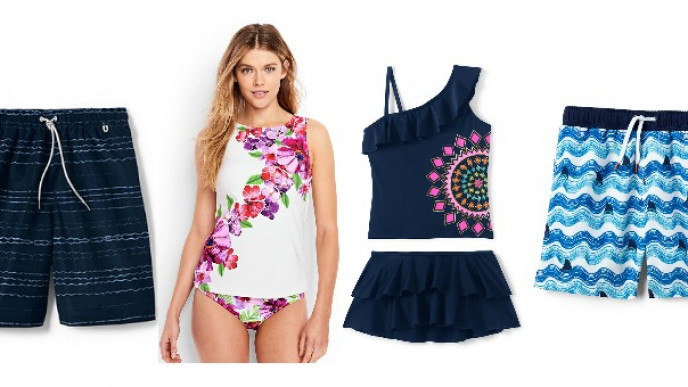 Swimwear from $6.37 & Everything Else 25% Off @ Land's End